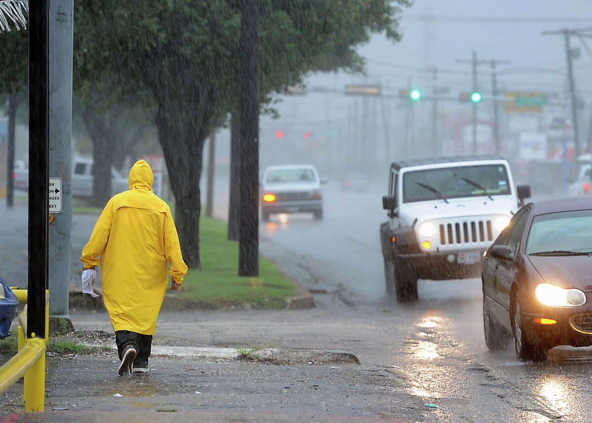 Beaumont swells with rainwater