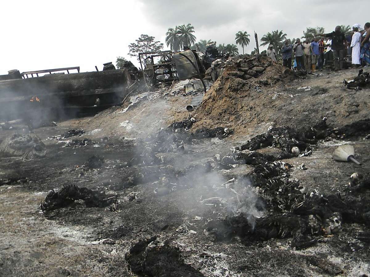 At least 95 killed in Nigeria tanker truck fire