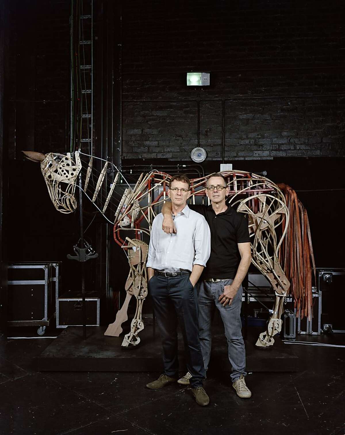 Puppet trots into audiences' imaginations