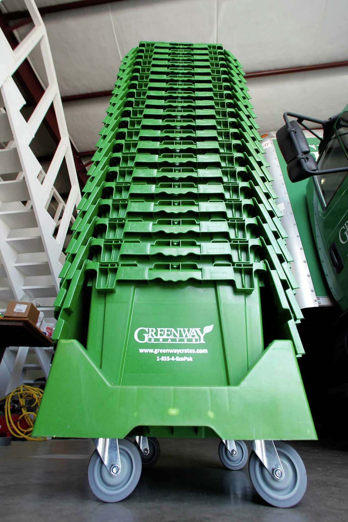 Greenway Crates made the move to recycled plastic