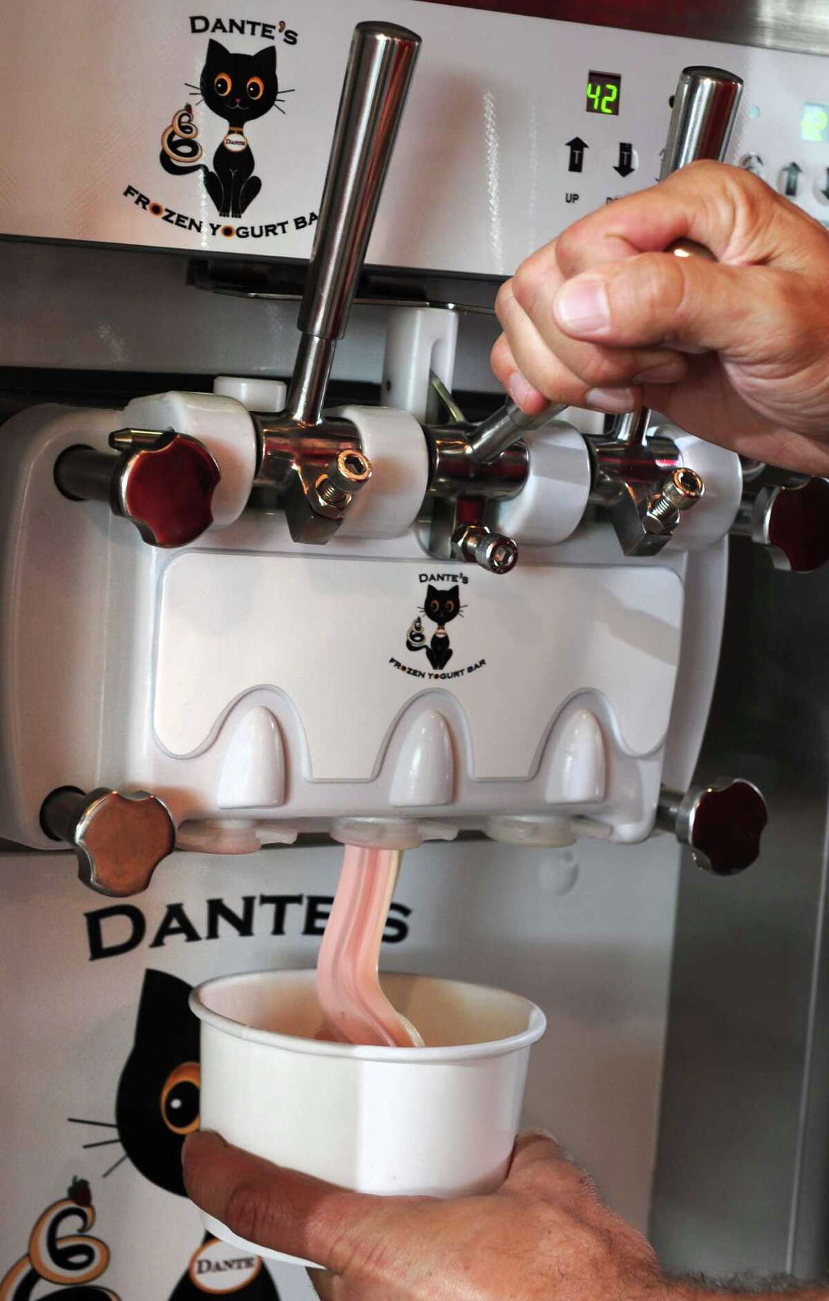 Frozen yogurt sales heat up