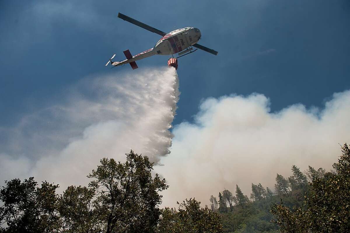 Placer County Fire Grows To 2,500 Acres