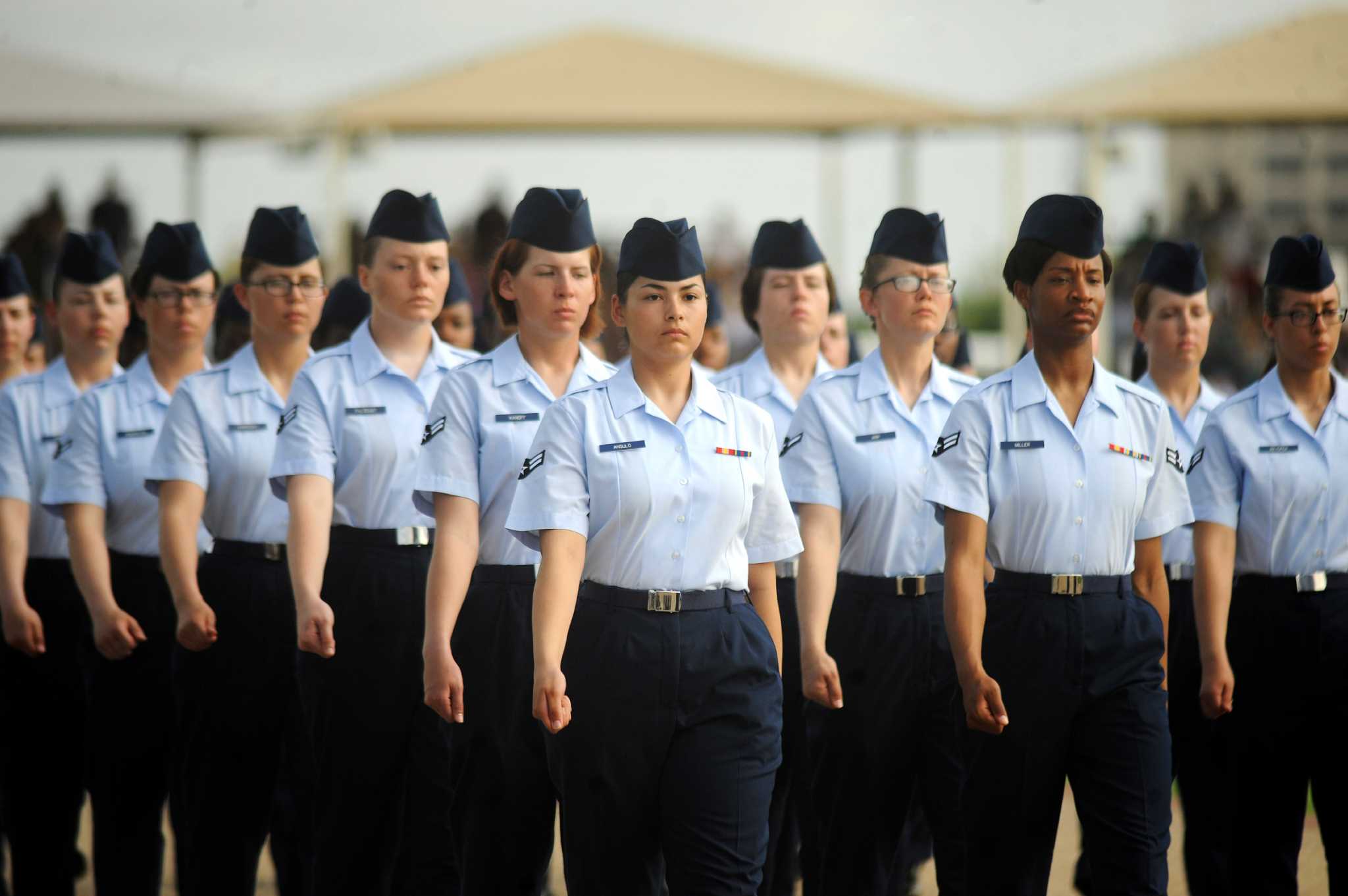 air force bmt women