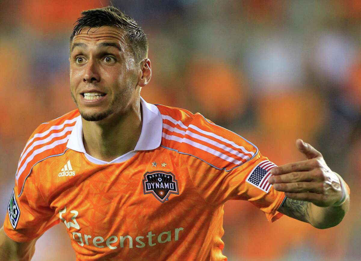 Geoff Cameron has been a busy player, going from the Dynamo to the English Premier League's Stoke and now suiting up for the U.S. national team.