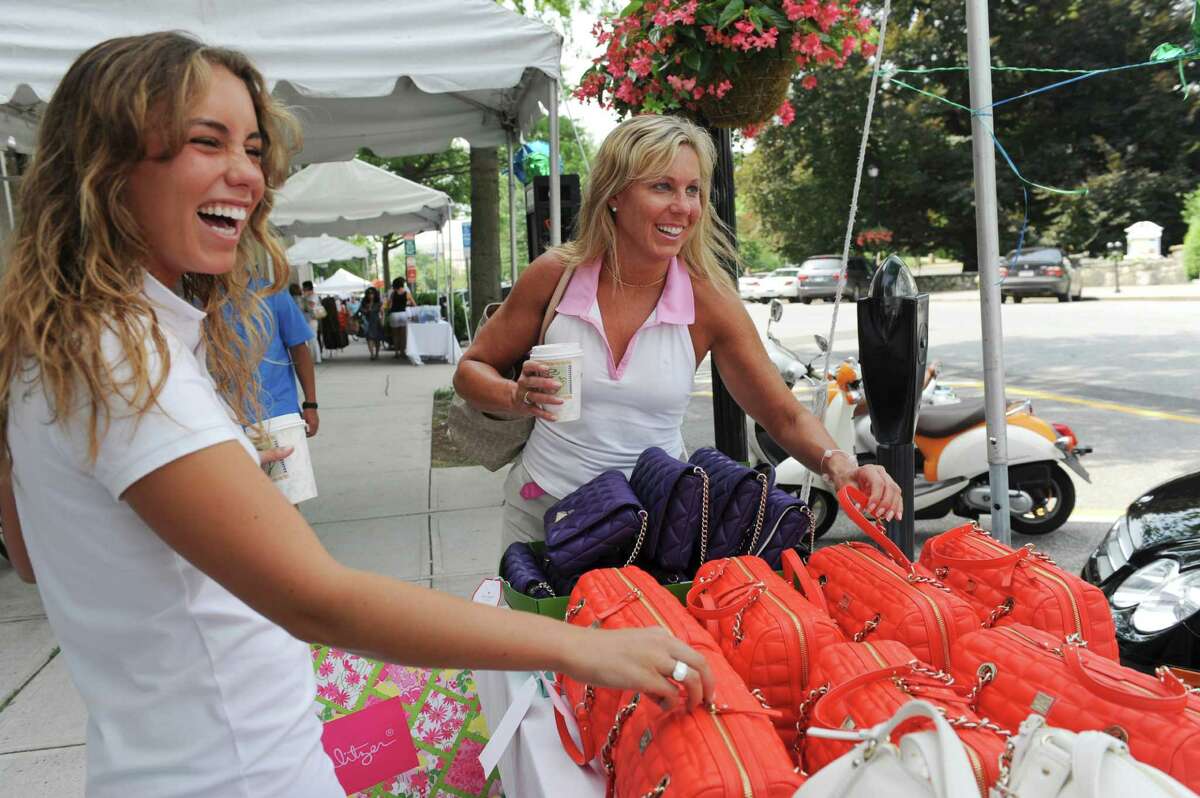 Greenwich Sidewalk Sales a smash