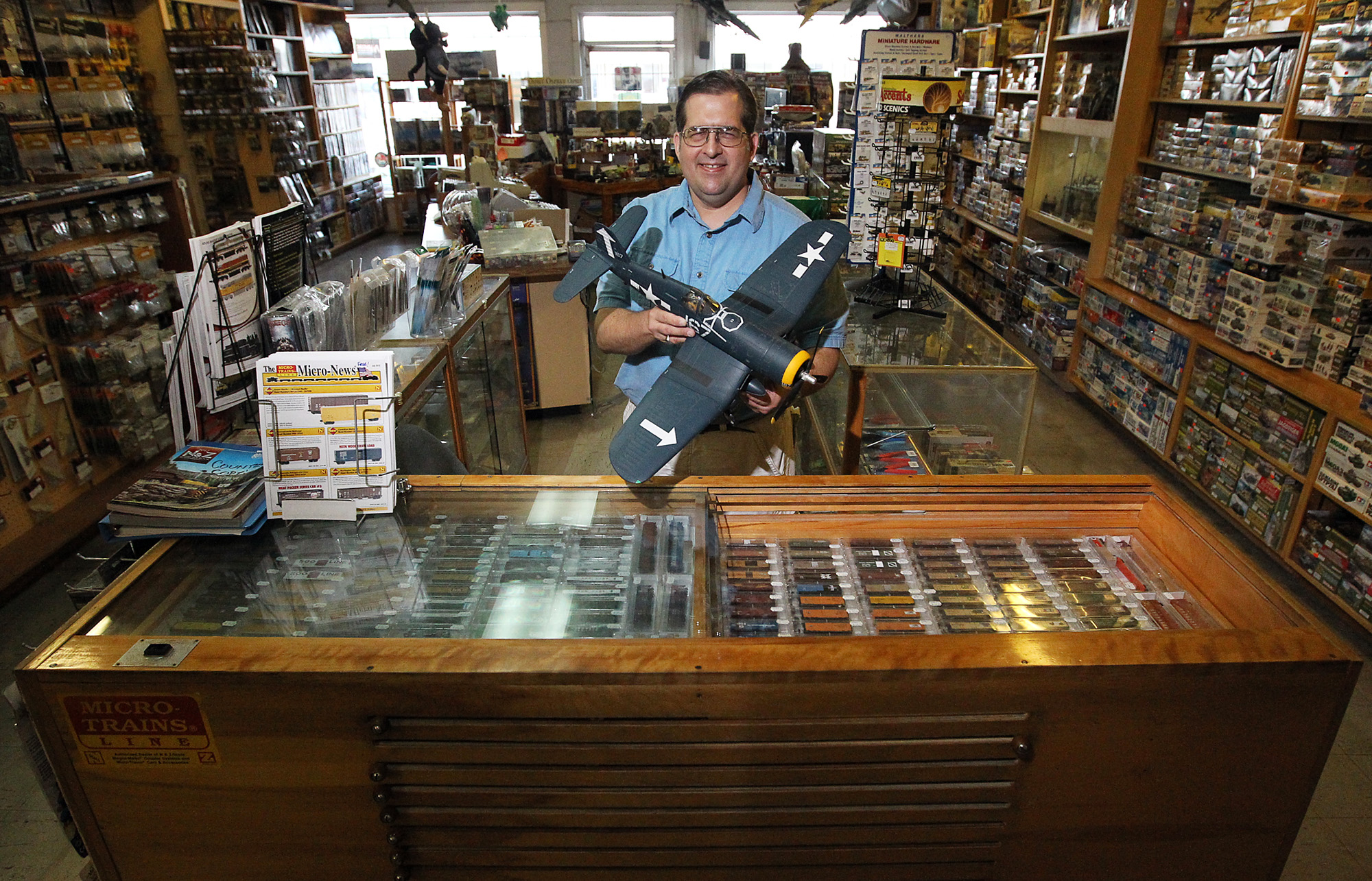 Hobby shop stocks decades of memories