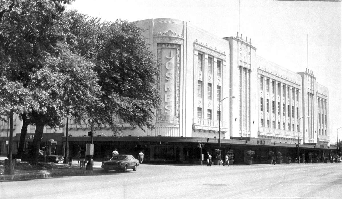 In 1936, department store Joske's became the first fully air-conditioned store in Texas. Photo circa 1970.