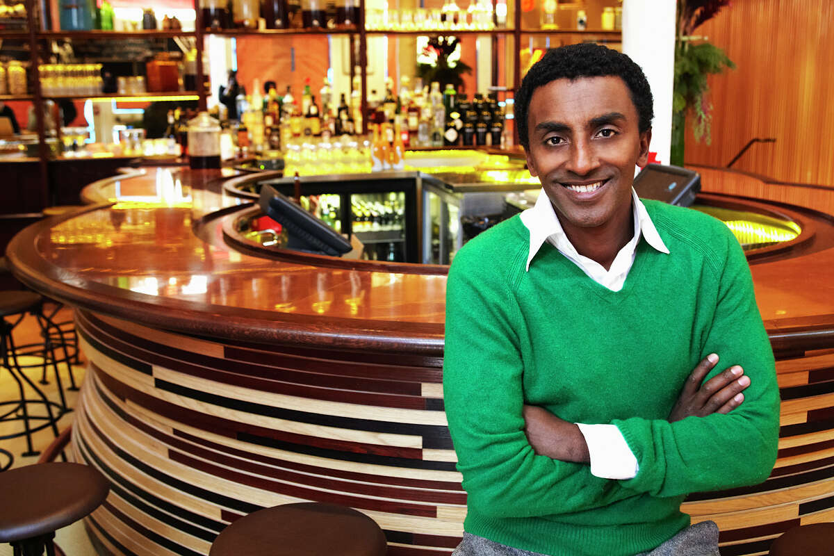 Chef Marcus Samuelsson of Red Rooster Harlem. He is the host of "No Passport Required."