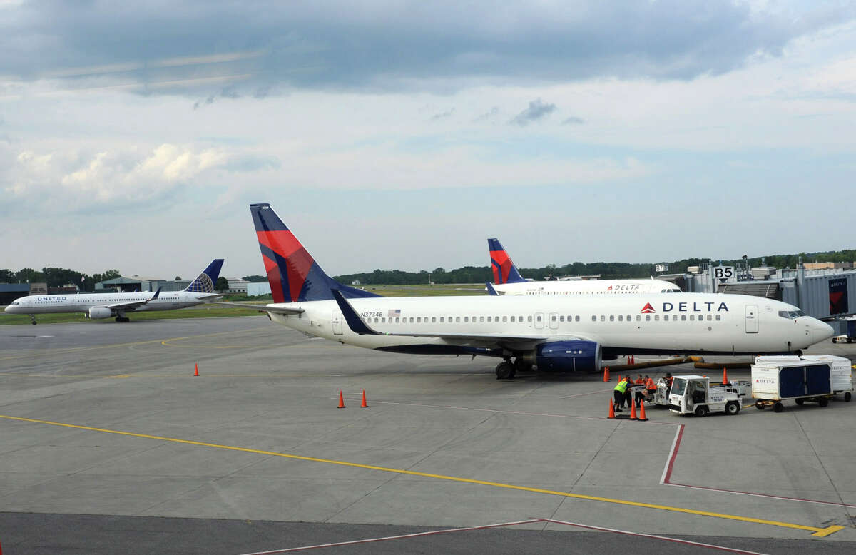 Photos Storm diverts flights