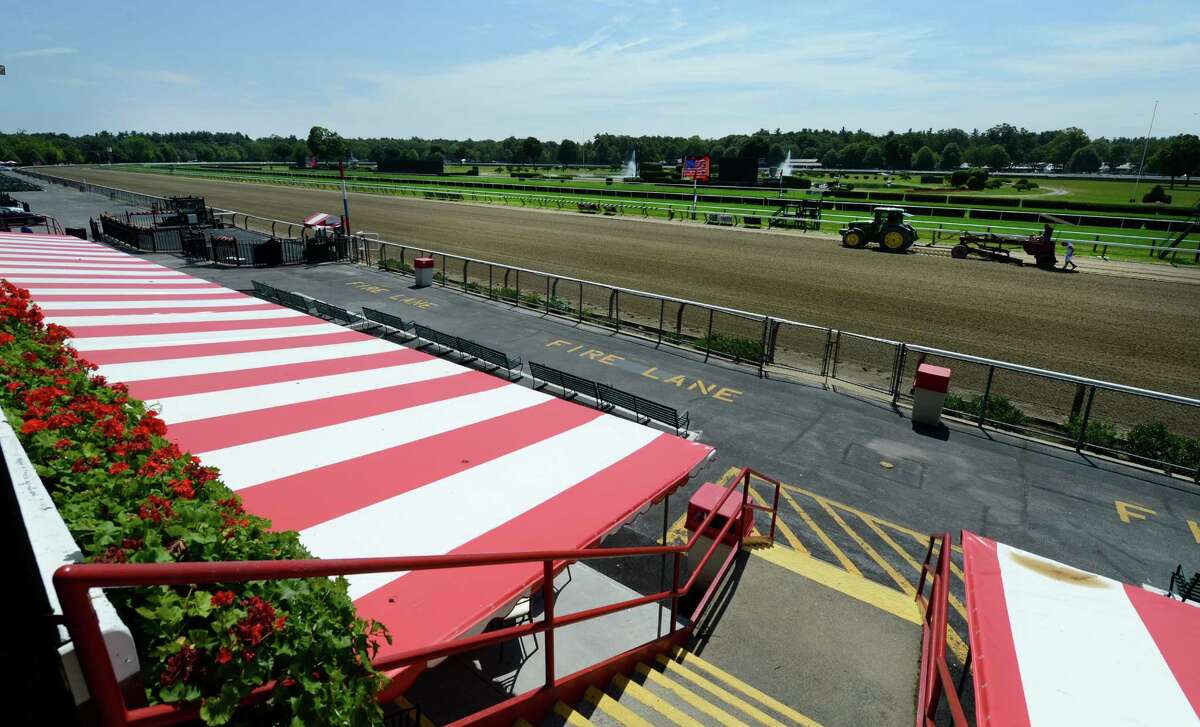 Photos One day until opening day at Saratoga Race Course