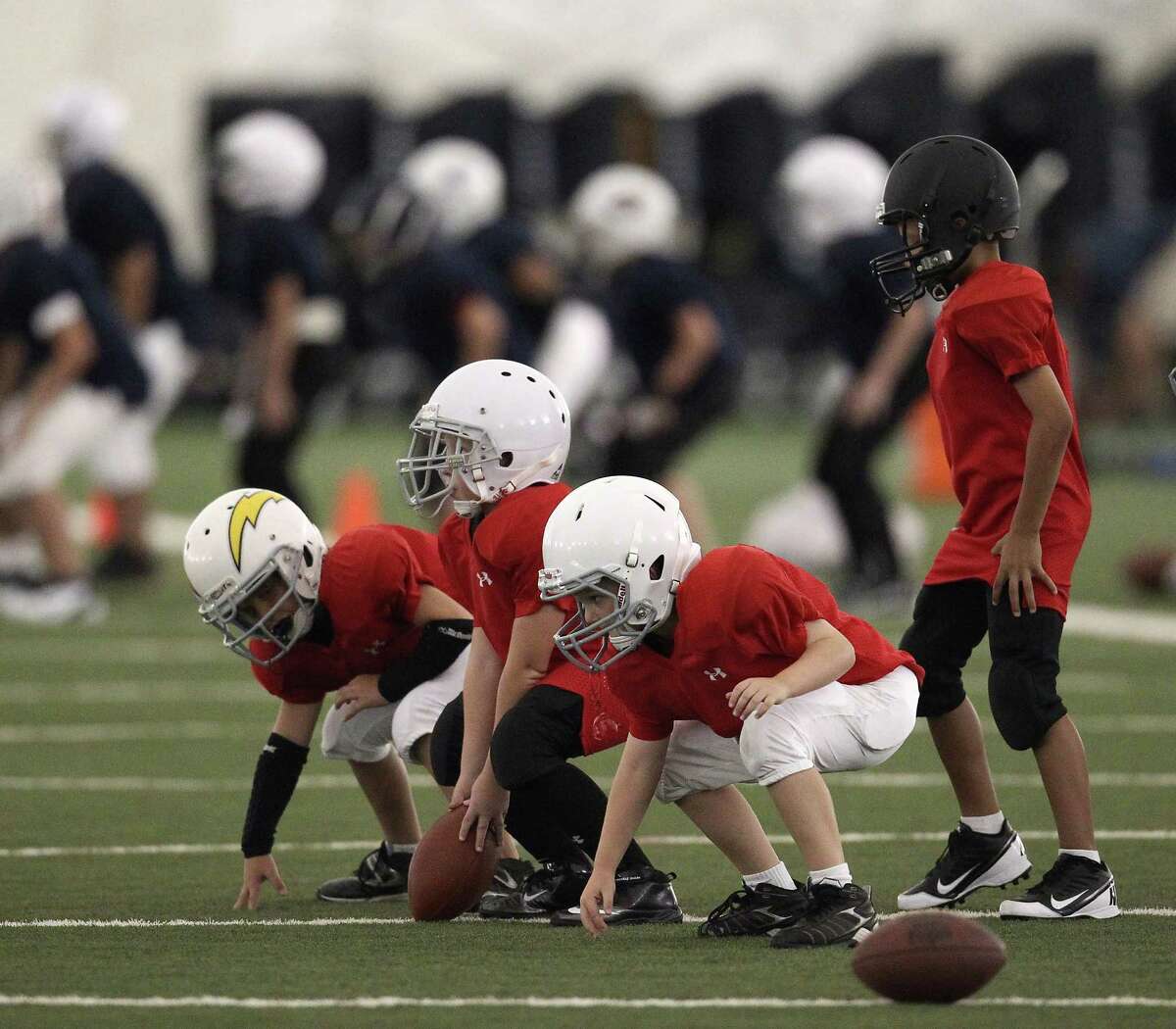 At Texans football camp, they're ready to rumble