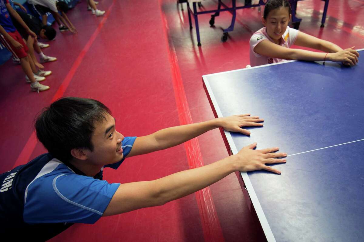 Houston's Wang eyes Olympic medals in table tennis