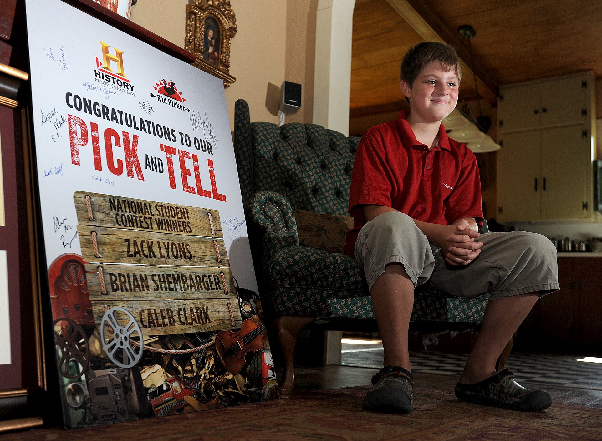 11yearold's Winnie Trade Days find wins him "American Pickers" contest