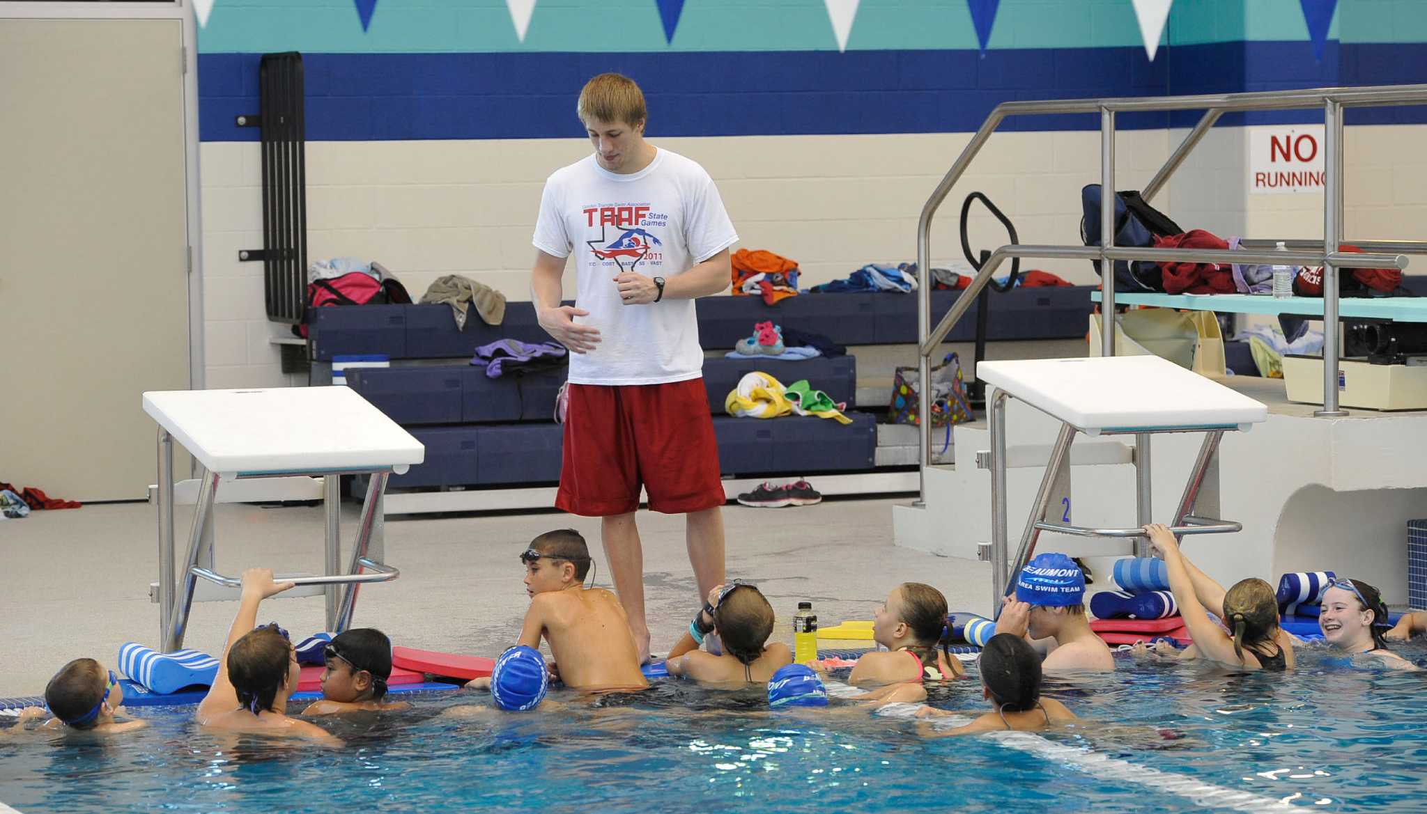 Competitive swimming growing locally