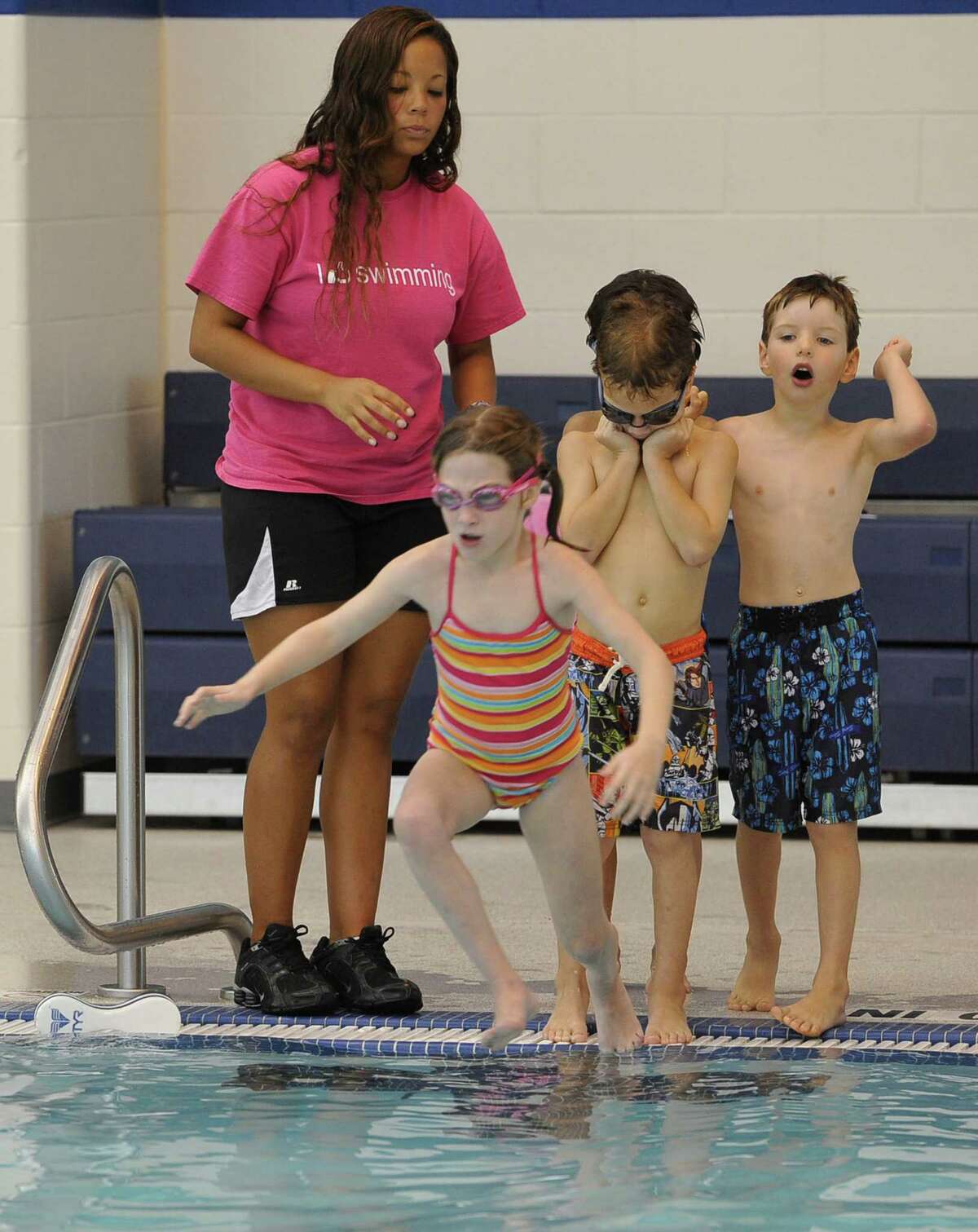 Competitive swimming growing locally