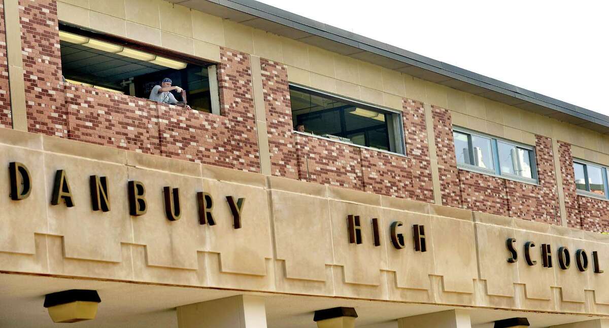 Danbury High School gets new windows
