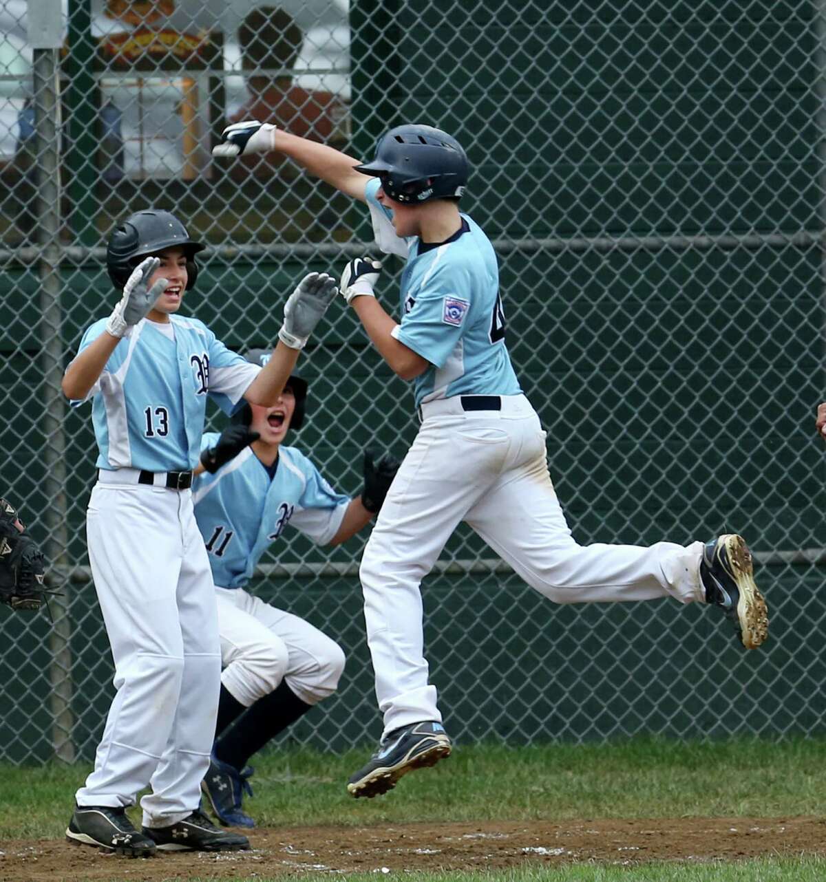 Wilton hits a home run for Little League Day