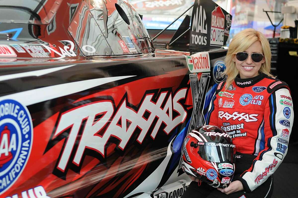 Courtney is latest NHRA Force