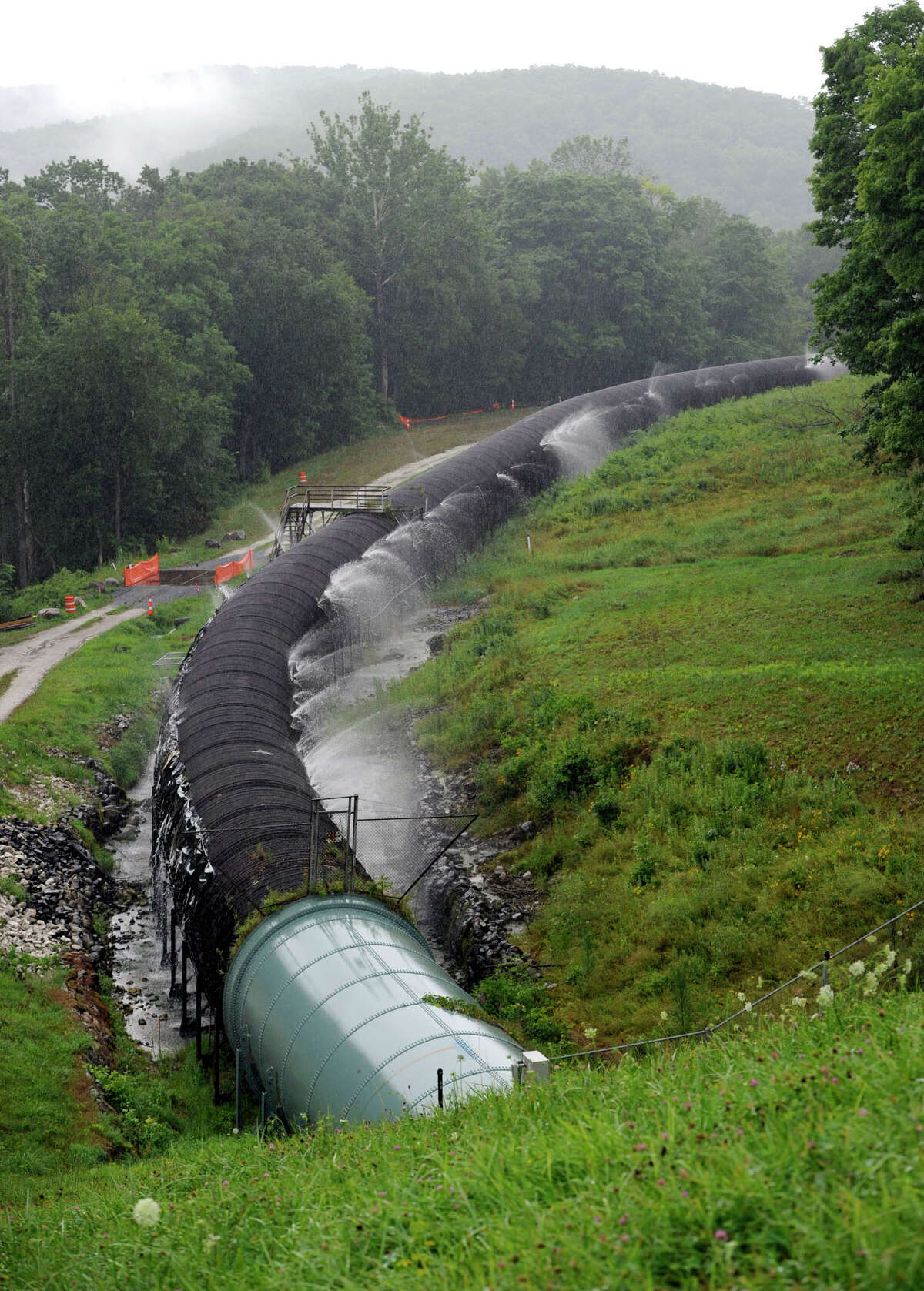 Leaks sprout up and down water pipeline