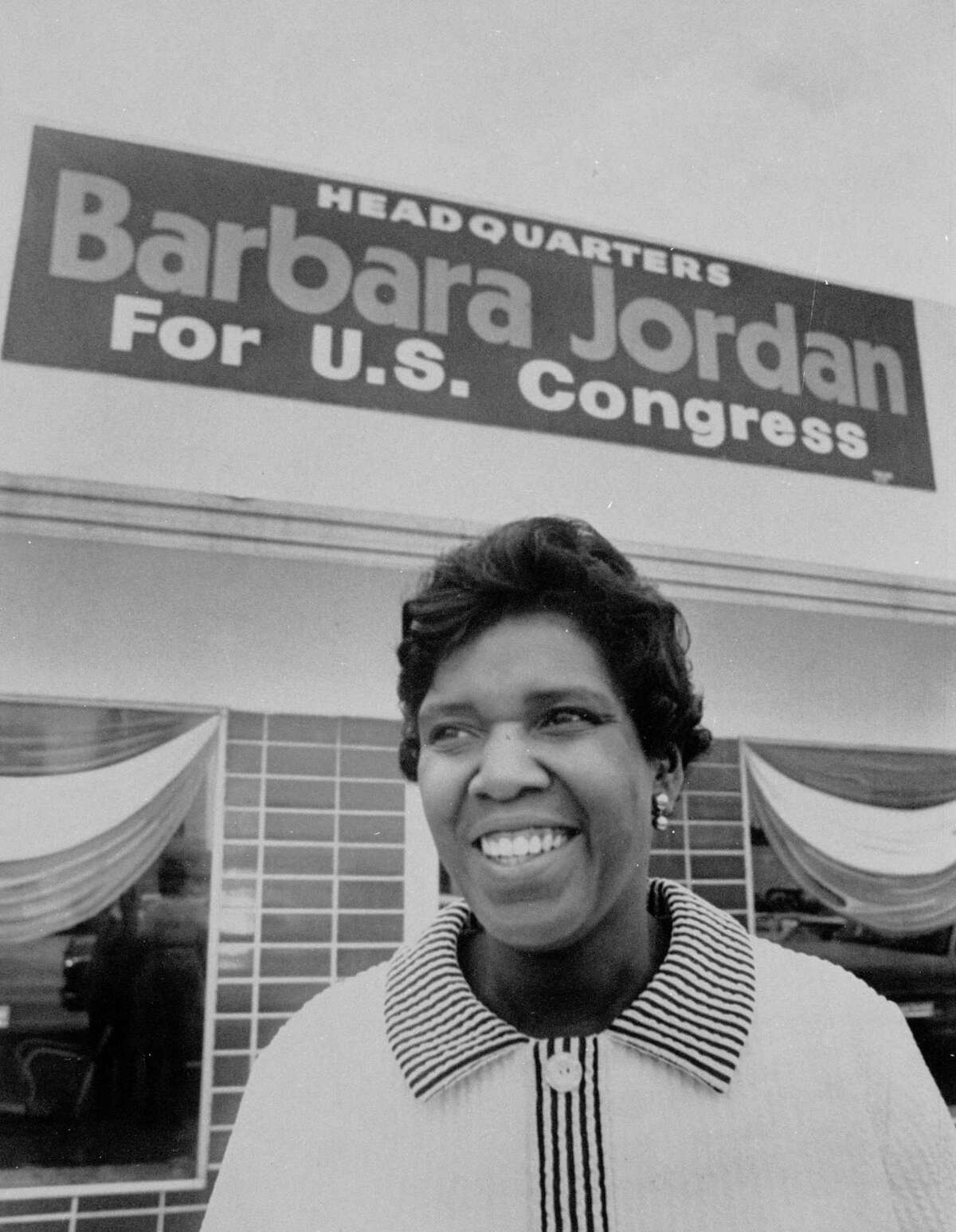 Barbara Jordan, 1936-1996  The Houstonian was the first African American elected to the Texas Senate post-Reconstruction and first black woman to be elected to the U.S. House of Representatives from the Deep South. She became the first woman to deliver the keynote speech at the Democratic National Convention in 1976. She was an ardent defender of the Constitution, and famously scorned Richard Nixon for violating the document during impeachment hearings.