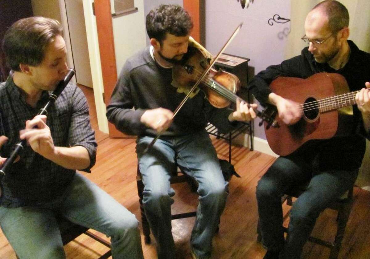 Austin Celtic trio Aidan -- from left, John Milton, Christopher Buckley and Jeff Moore