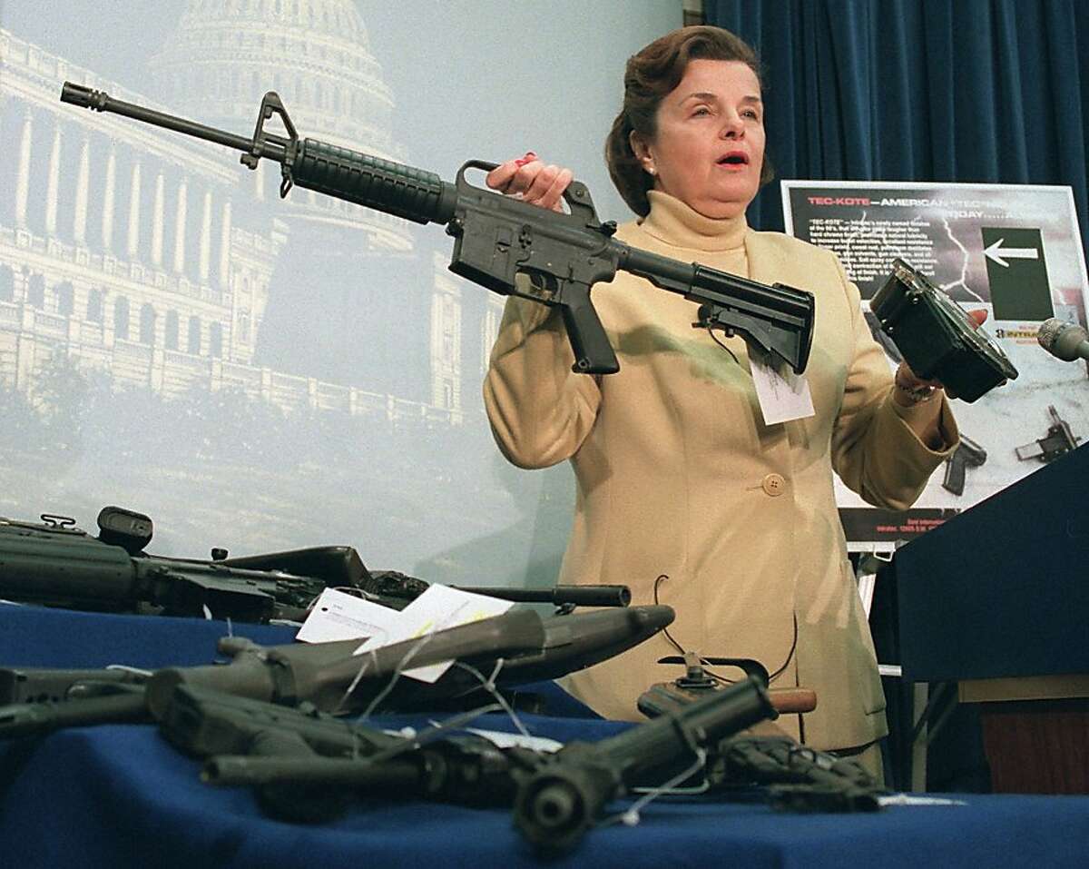 Sen. Dianne Feinstein led the effort to ban assault weapons after a mass shooting in San Francisco.
