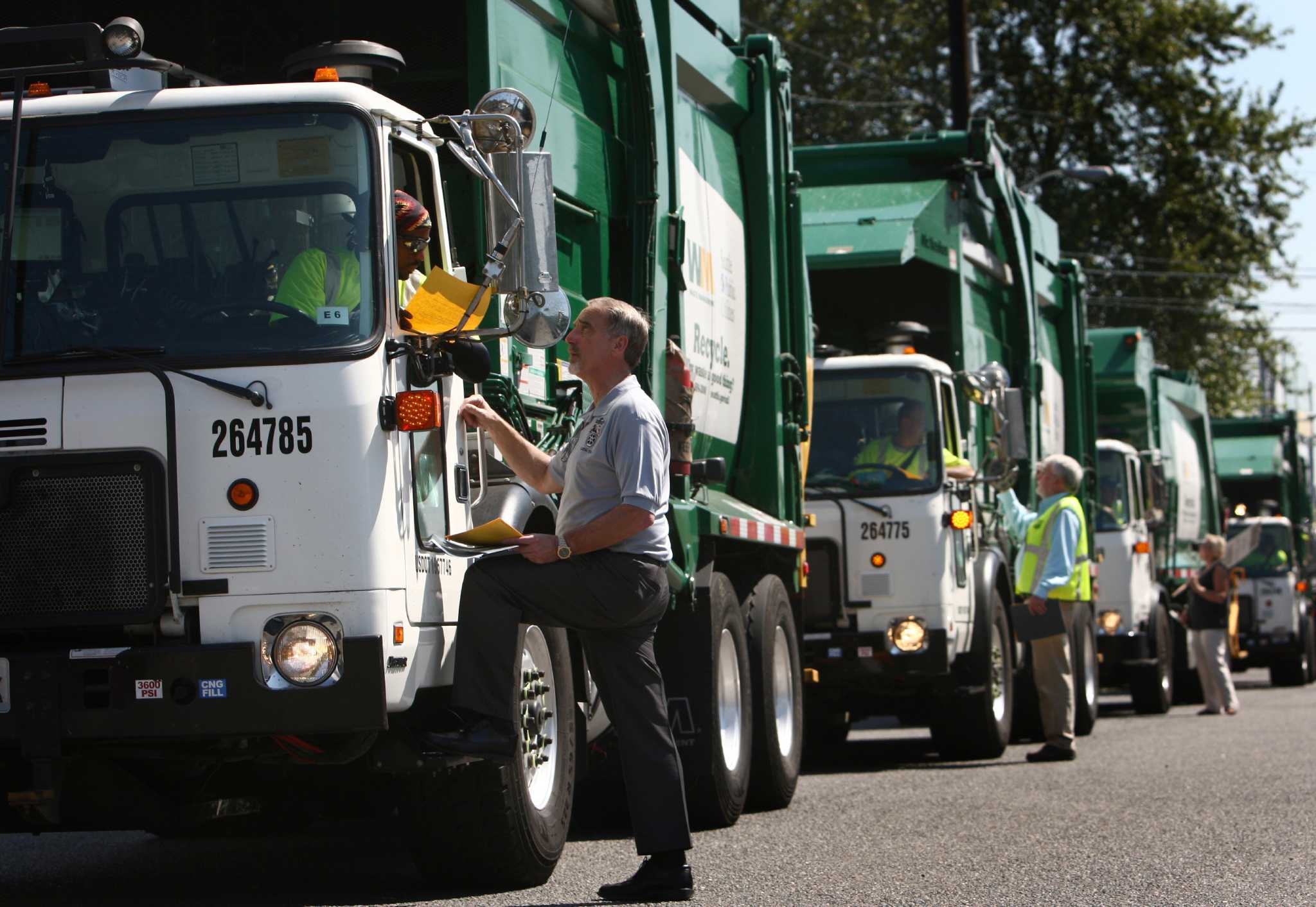 Waste Management drivers on strike