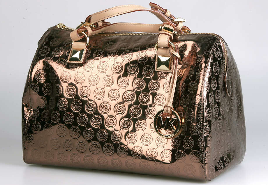 michael kors bronze purse