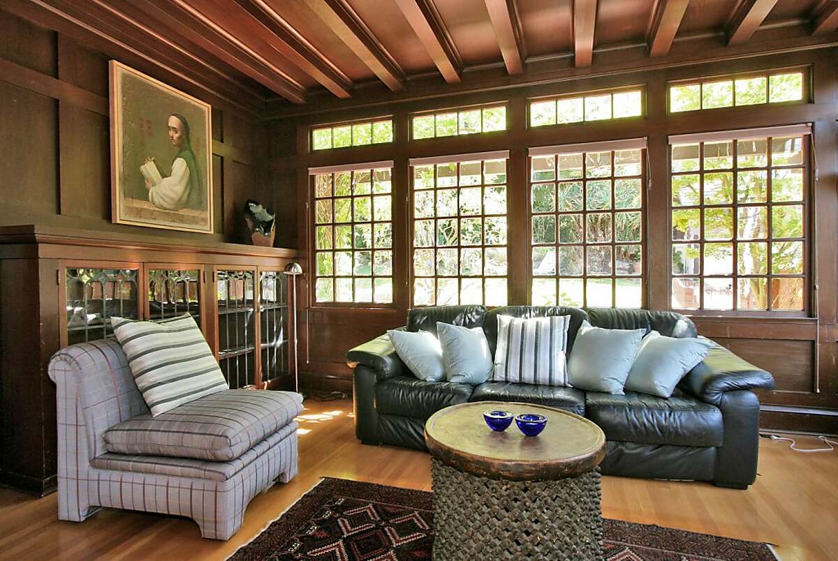 This Berkeley home was designed in the Tudor style by architect Walter Ratcliff.