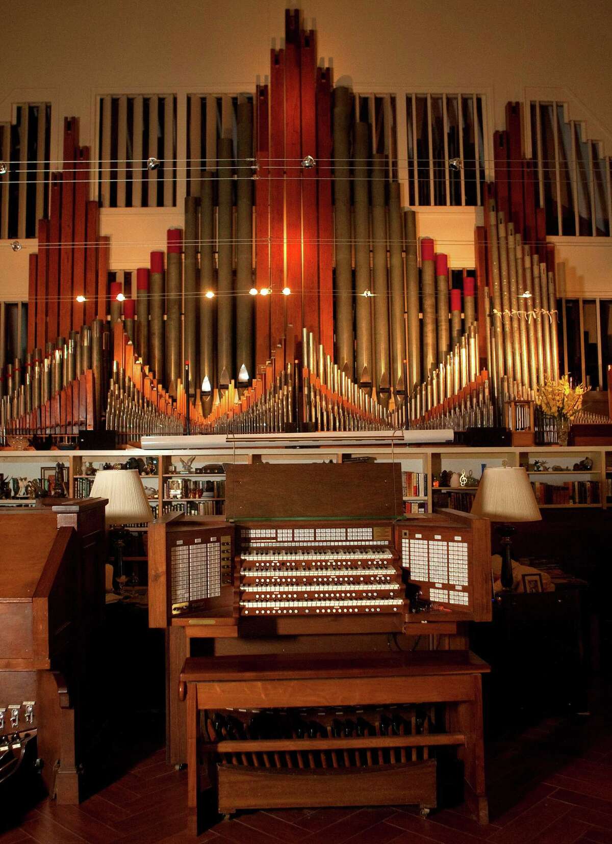 Gray His own private pipe organ