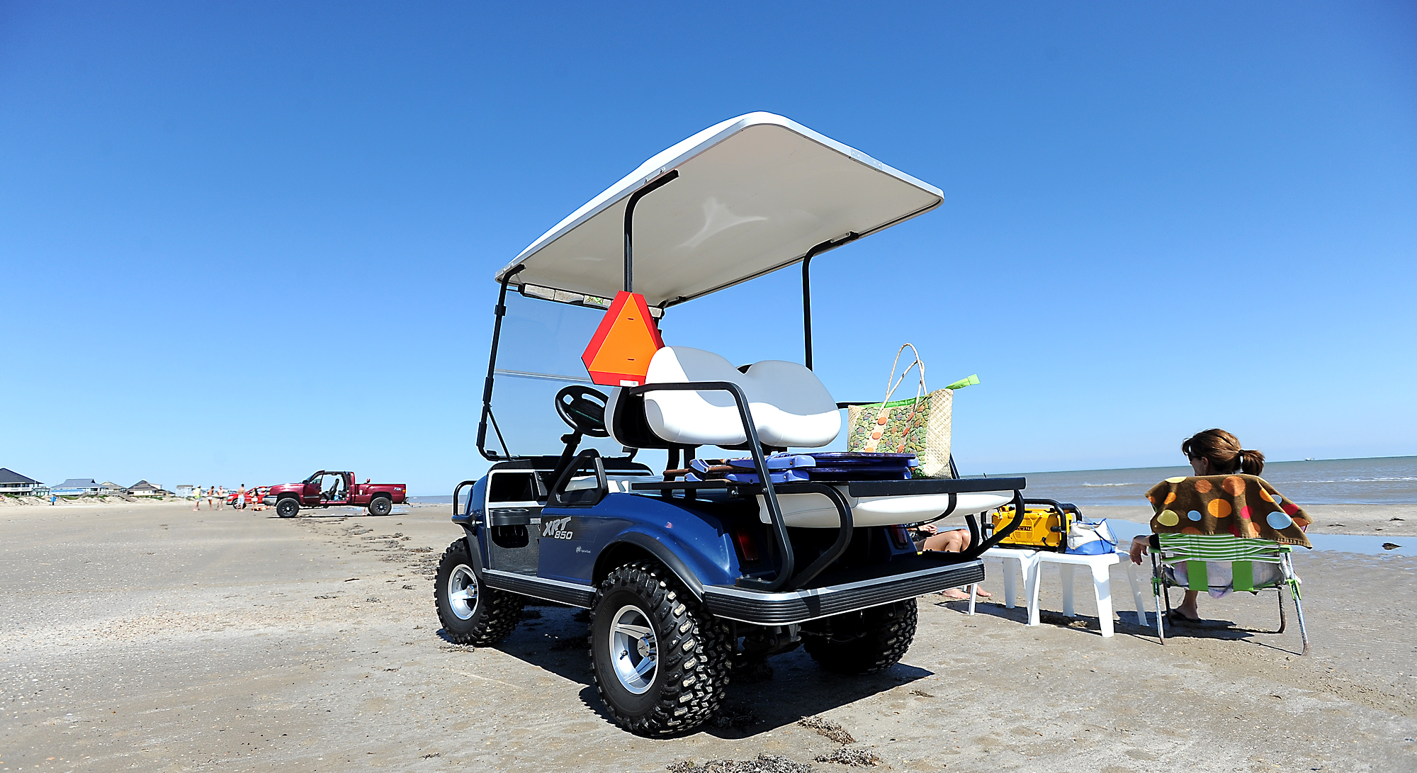 Is it OK to drive my golf cart on the street?