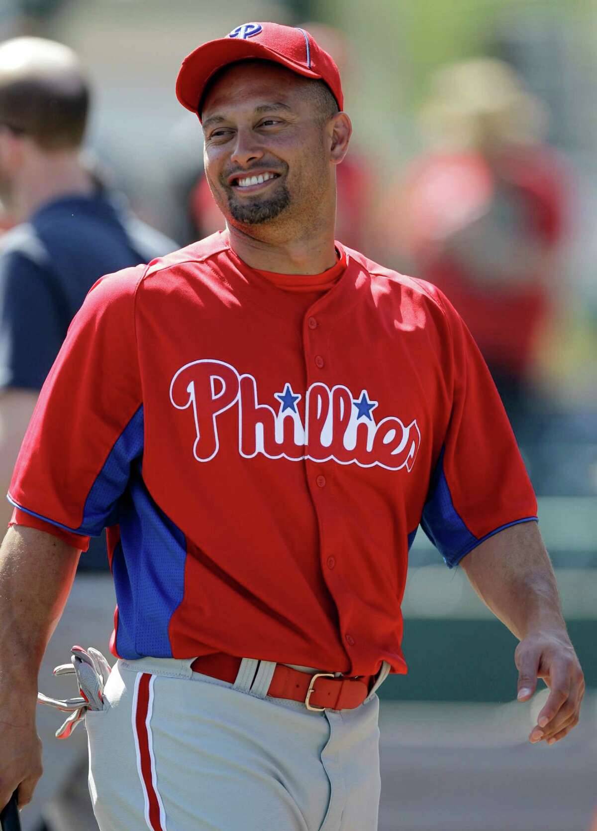 Mahalo BASEBALL' Former Philadelphia Phillies star Shane Victorino