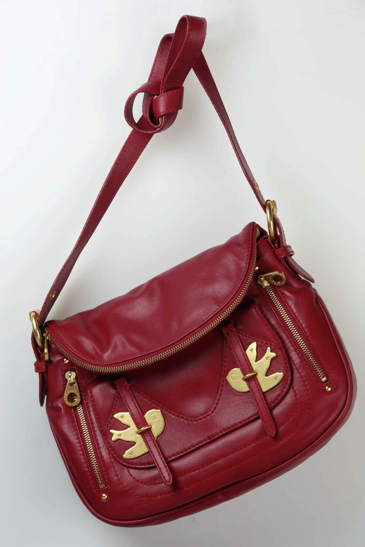 marc jacobs bag with gold birds