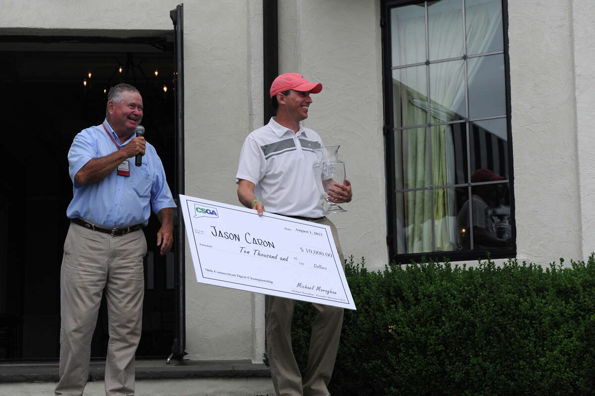 Greenwich resident Jason Caron wins Connecticut Open Championship