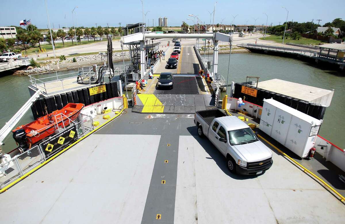 Galveston Ferry Boat's Maiden Voyage