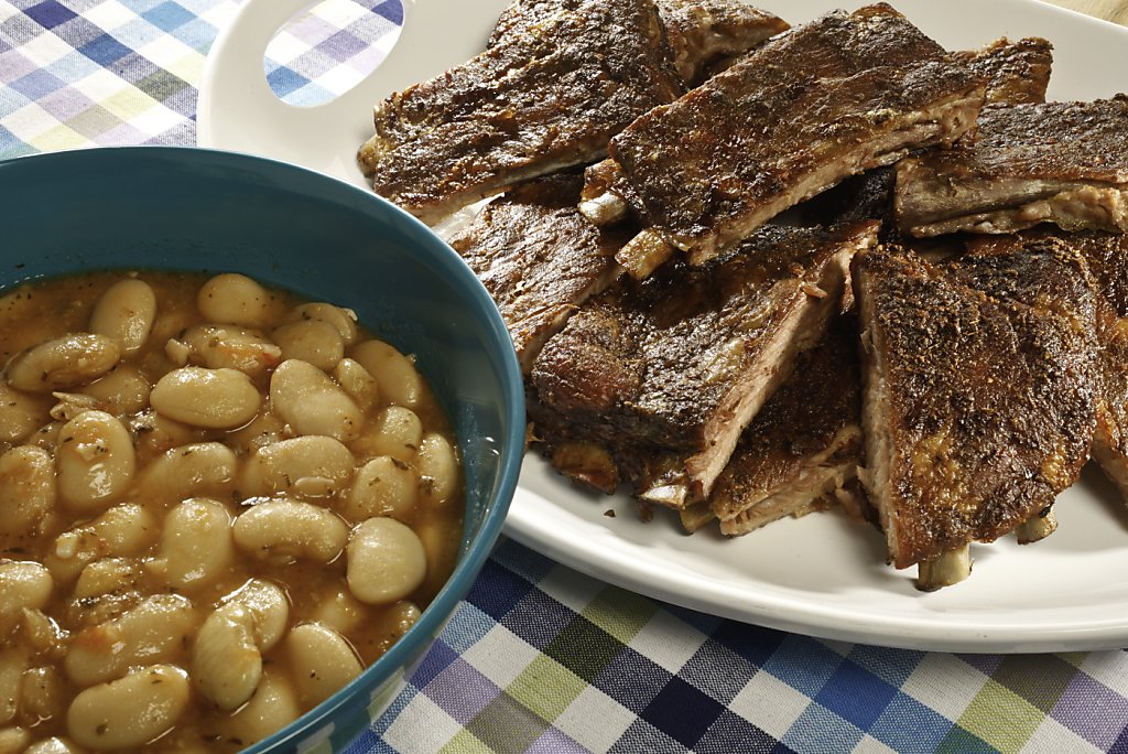 Porking out with bean-based pairings