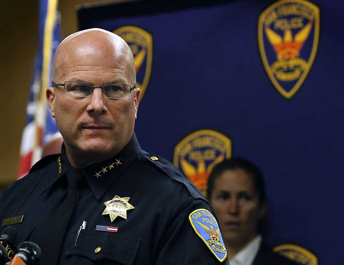 A file photo of Sand Francisco Police Chief Greg Suhr. SF police were looking for anything out of the ordinary during their usual patrols and beefing up visibility, said Suhr.