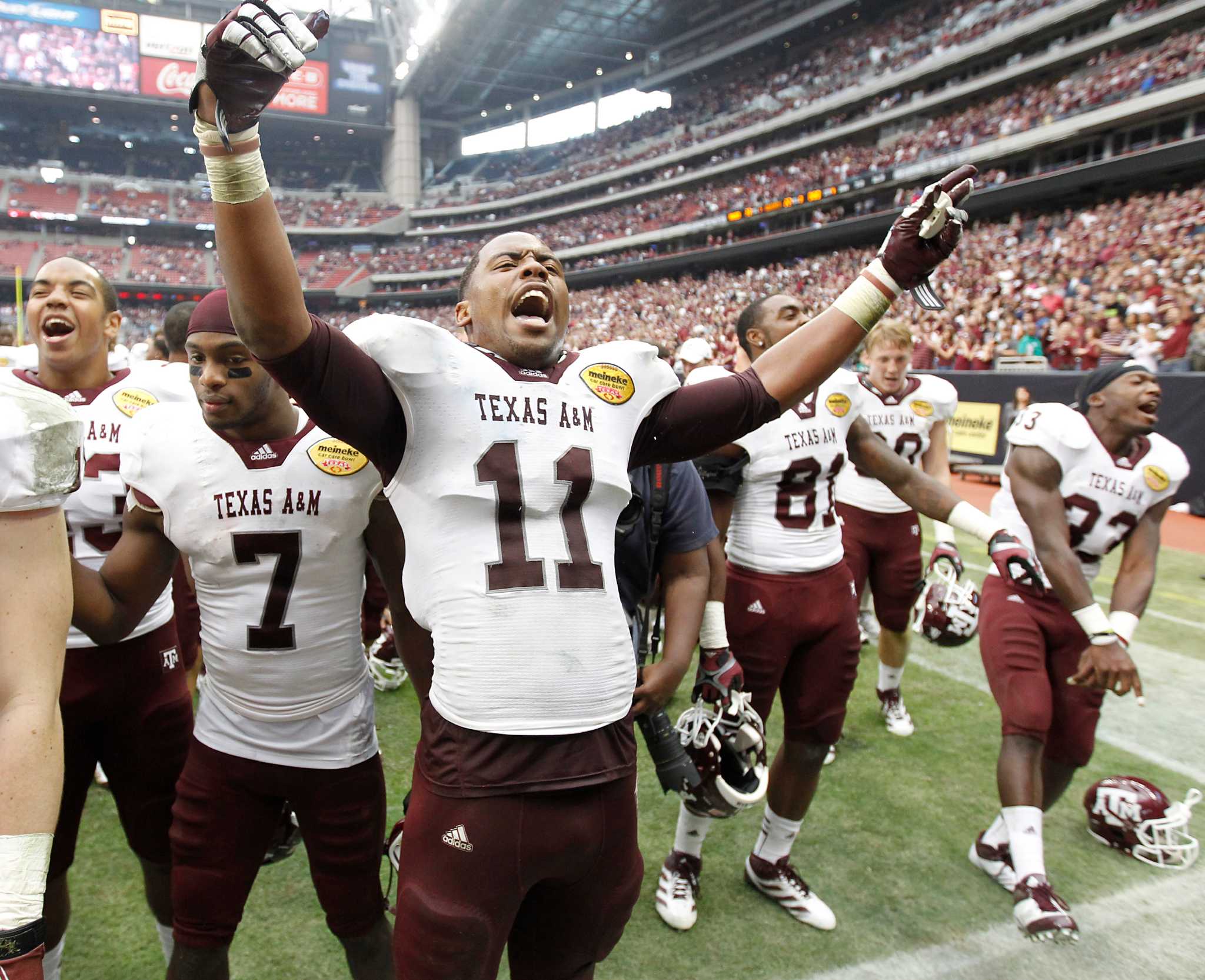 Selection of Aggies bowl moments