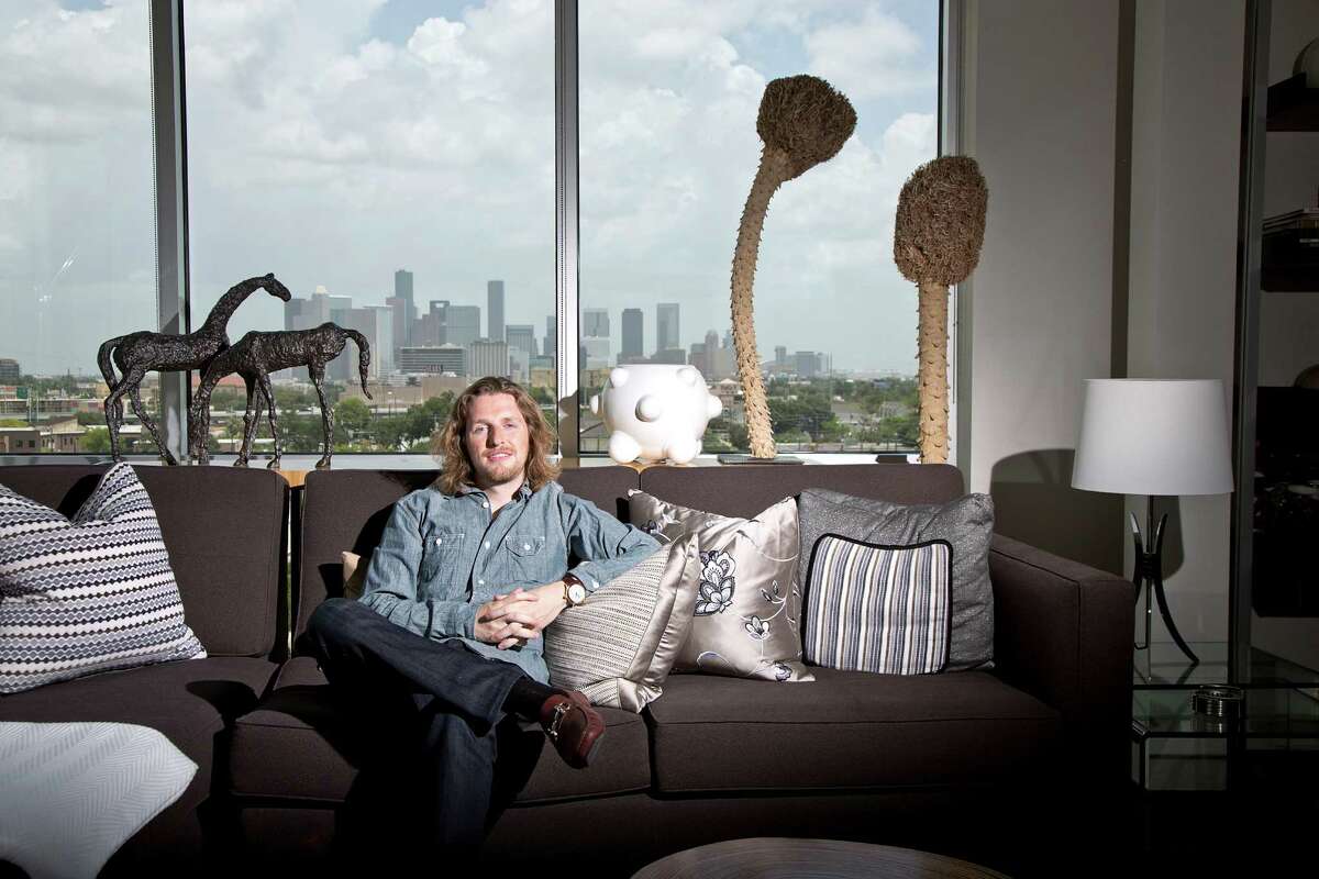 7/26/12: Matt Mullenweg, the founder of WordPress, the software used by almost all bloggers poses for a portrait in his apartment in Houston, Texas. He's one of the most influential people in the tech world. For the Chronicle: Thomas B. Shea