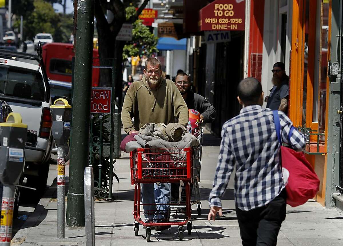 Sit/lie law primarily enforced in Haight