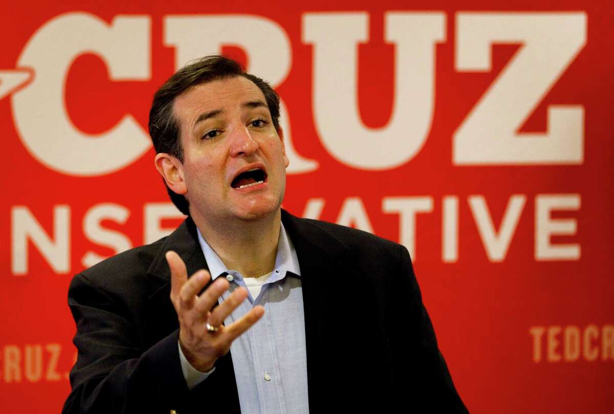 Ted Cruz, Republican candidate for U.S. Senate, speaks to the media, the day after beating Lt. Gov. David Dewhurst in a runoff election, during a news conference Wednesday, Aug. 1, 2012, in Houston. Cruz will face Democrat Paul Sadler in the November General Election.