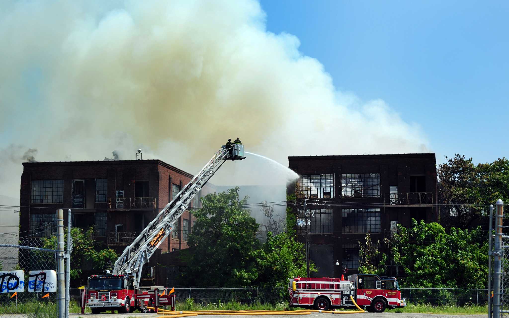Firefighters respond to rekindled Remington fire