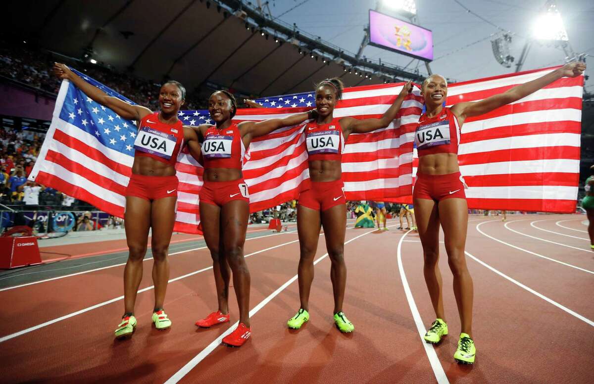 U.S. women win gold in relay