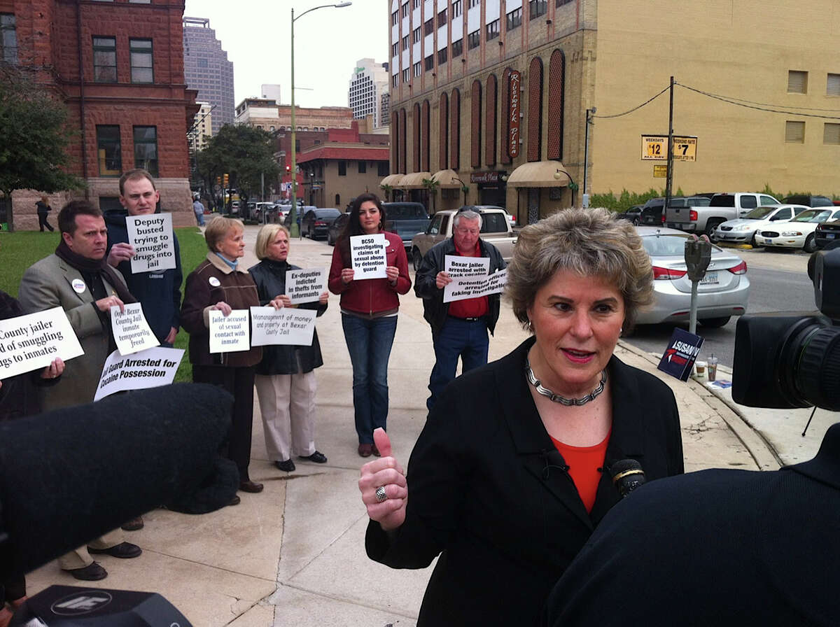 GOP candidate for sheriff Susan Pamerleau was backed by several supporters at the Bexar County Courthouse on Feb. 7 when she first unveiled a long list of criticisms of Sheriff Amadeo Ortiz. Pamerleau, who faces Ortiz in the Nov. 6 general election, alleged a pattern of mismanagement by the Democratic incumbent, and now she?•s saying the pattern continues. Pamerleau said this week that the heat-related deaths of two K-9s in a deputy?•s vehicle are only the latest missteps at the Sheriff?•s Office.