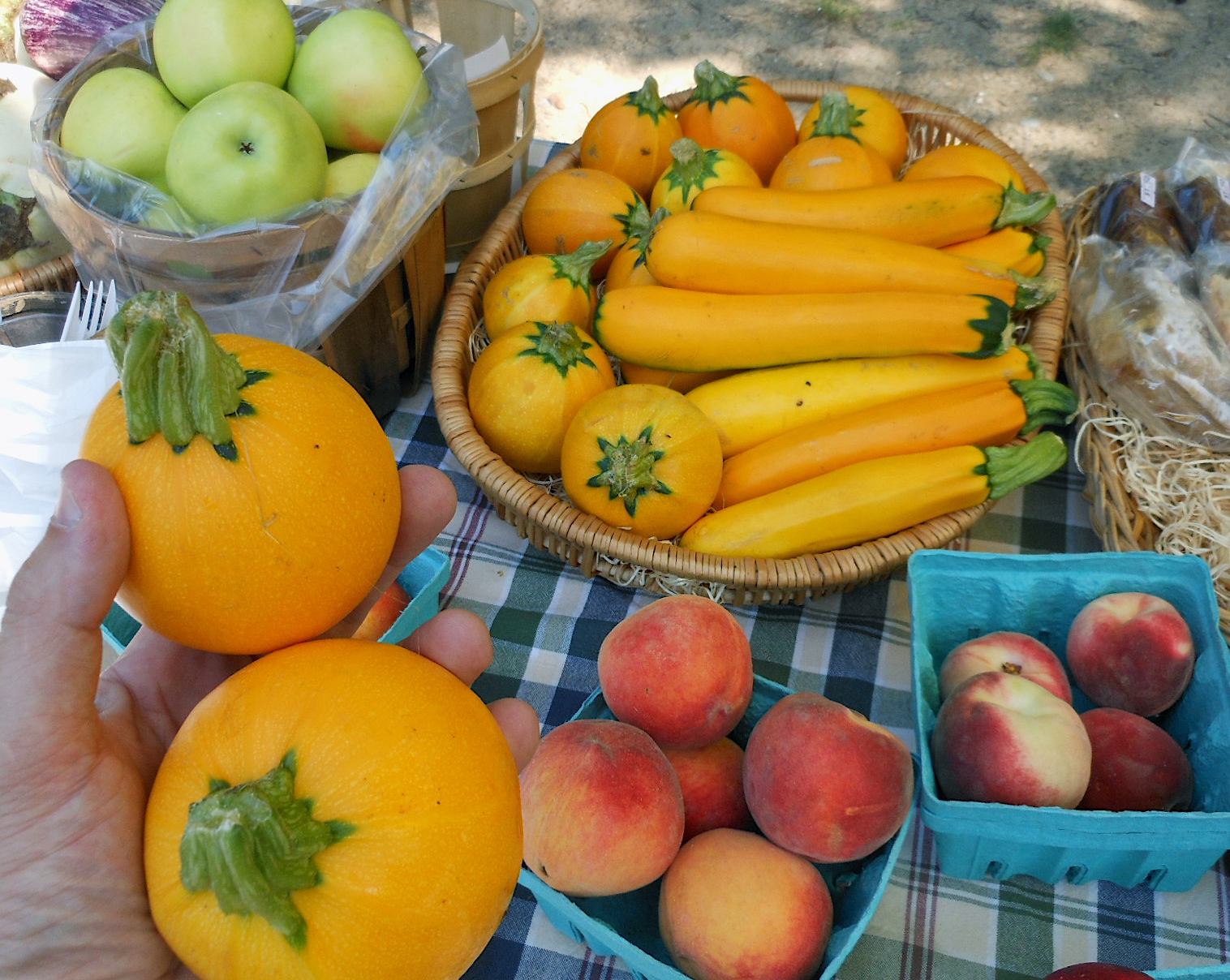 A summer Sunday ripe with possibilities at farmer's market