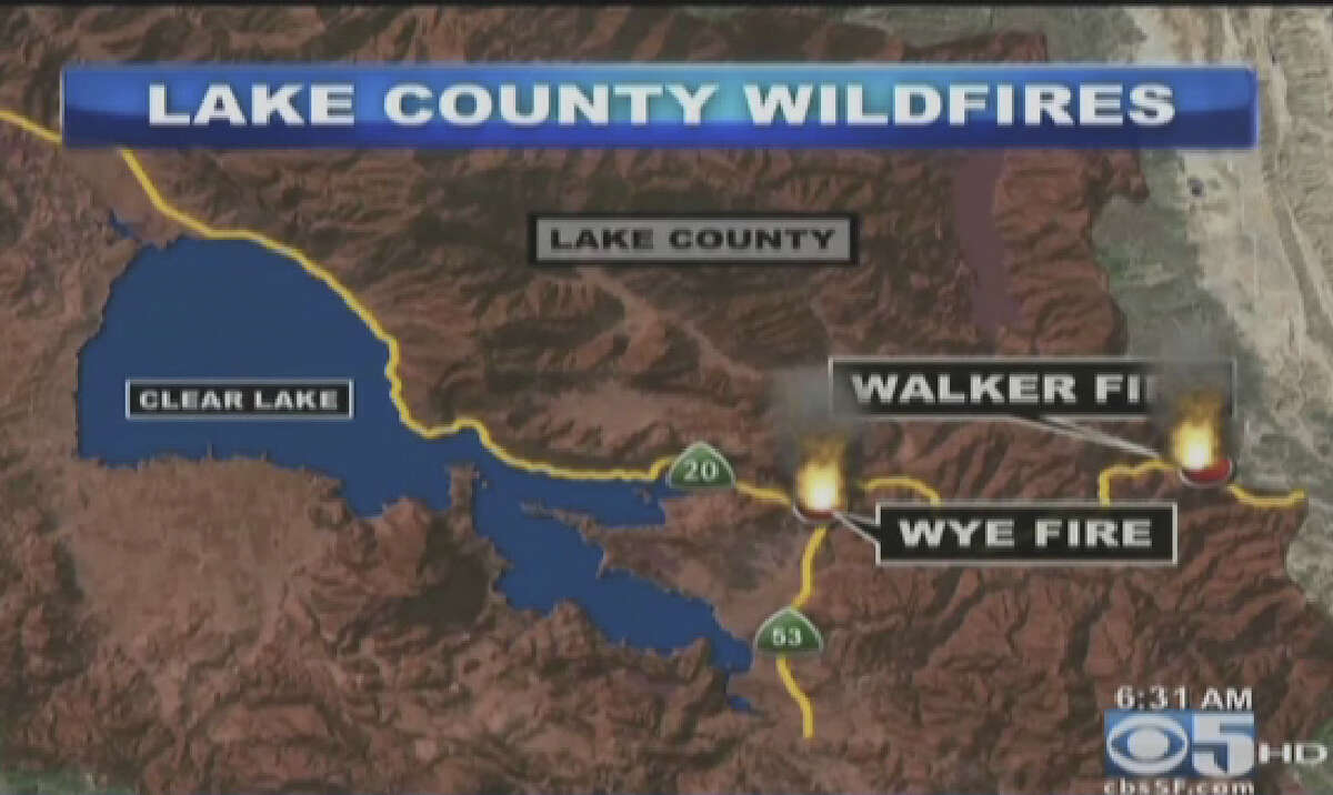 2 Lake County Fires Threaten 500 Homes