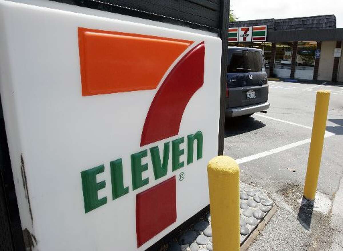 In this July 1, 2008 file photo, a 7-Eleven is shown in Palo Alto, Calif.
