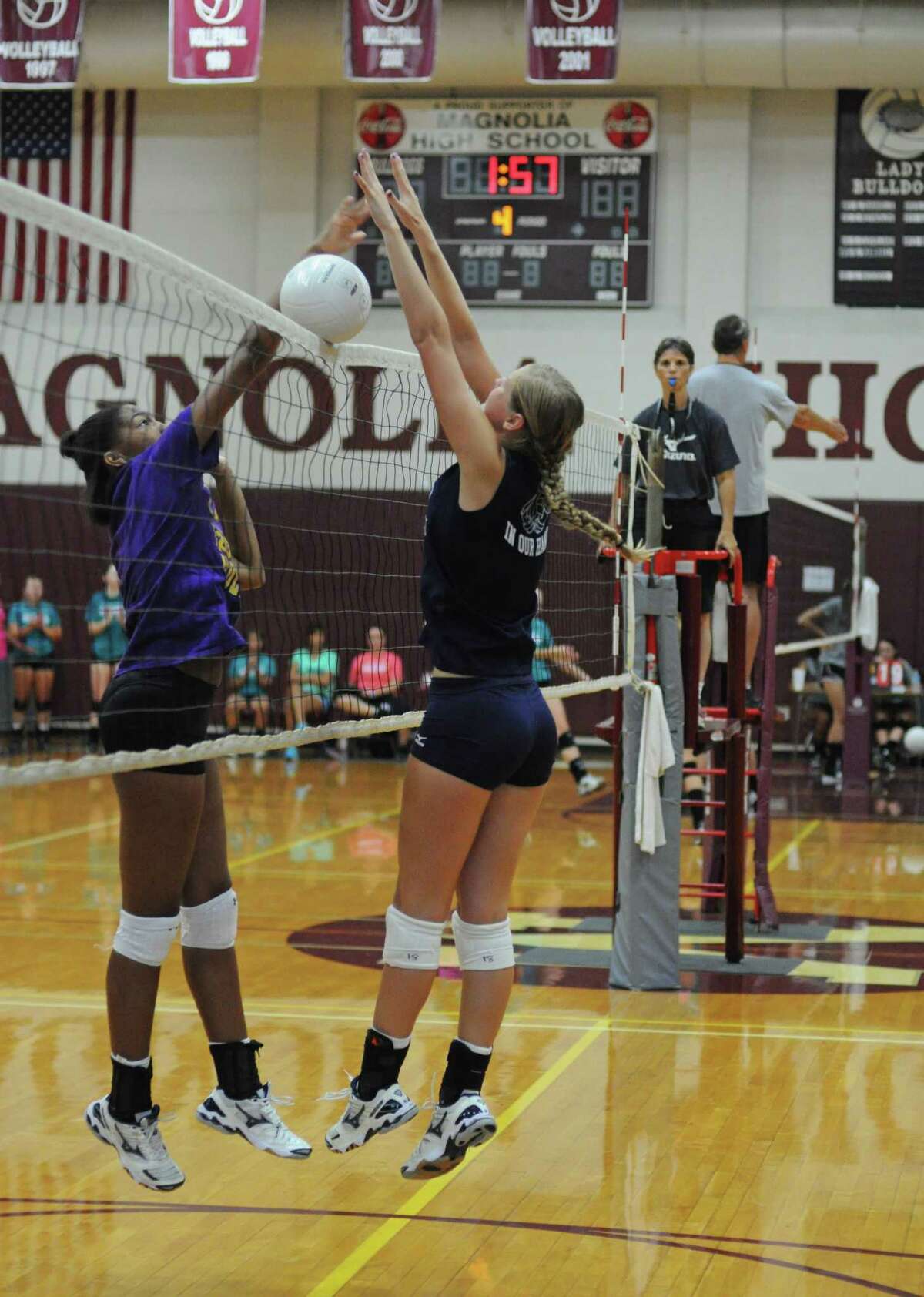 Volleyball Falcons charting a flight plan