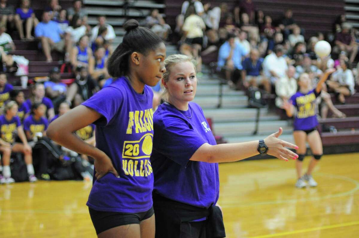Volleyball Falcons charting a flight plan