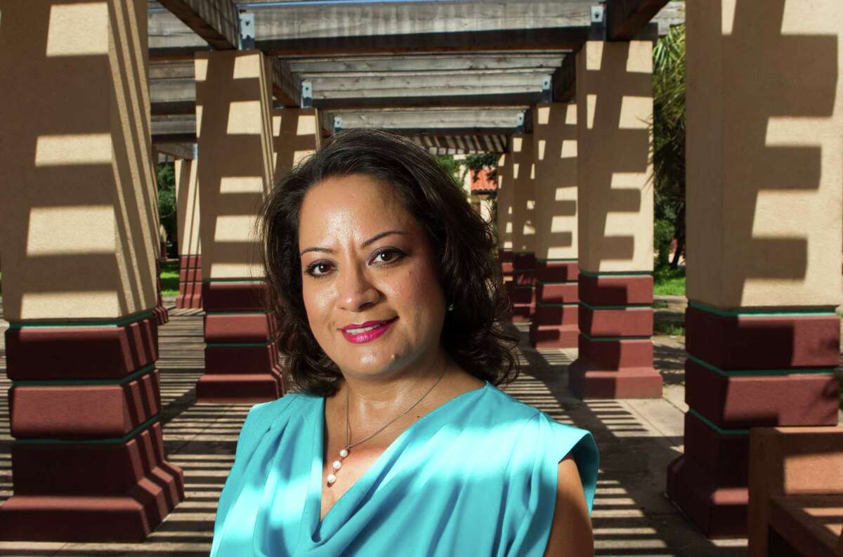 Maria Baños Jordan, the executive director of the Texas Latino Leadership Roundtable of Montgomery County, works to integrate, engage and explain a surging Hispanic community.
